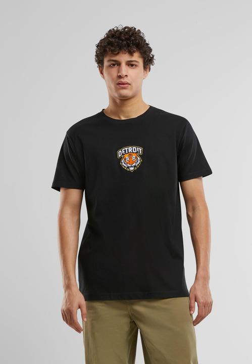 Actual product image Mister Tee MisterTee Detroit Tiger Head Patch Tee - 179697 (S)