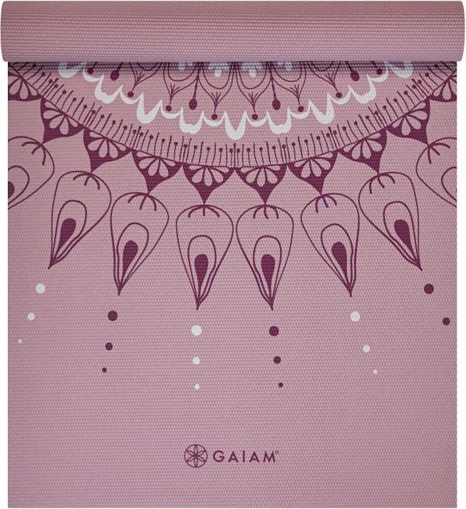 Actual product image Gaiam 4 mm Classic Printed Yoga Mat (4 mm)