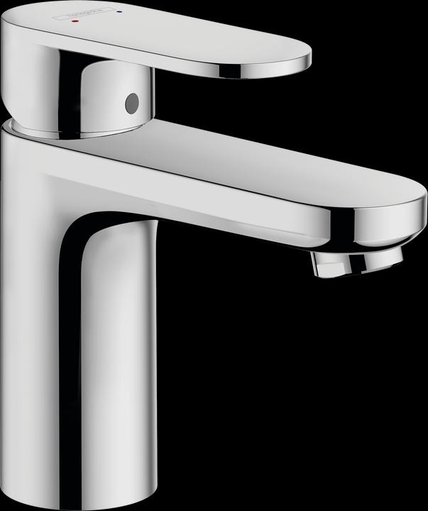hansgrohe Vernis Blend Einhebel-Waschtischarmatur 100 mit Zugstangen-Ablaufgarnitur