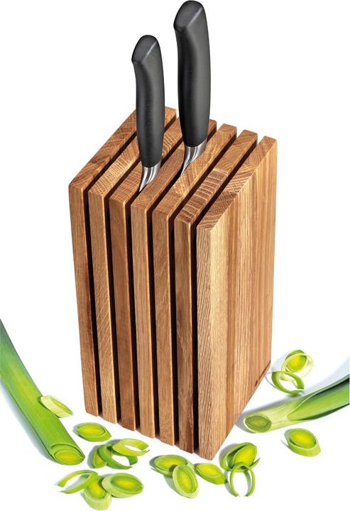 Produktbild Küchenprofi Messerblock, Eiche