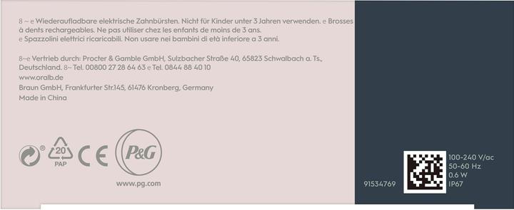 Actual product image Oral-B Pulsonic Slim Luxe 4900 (Sonic toothbrush)