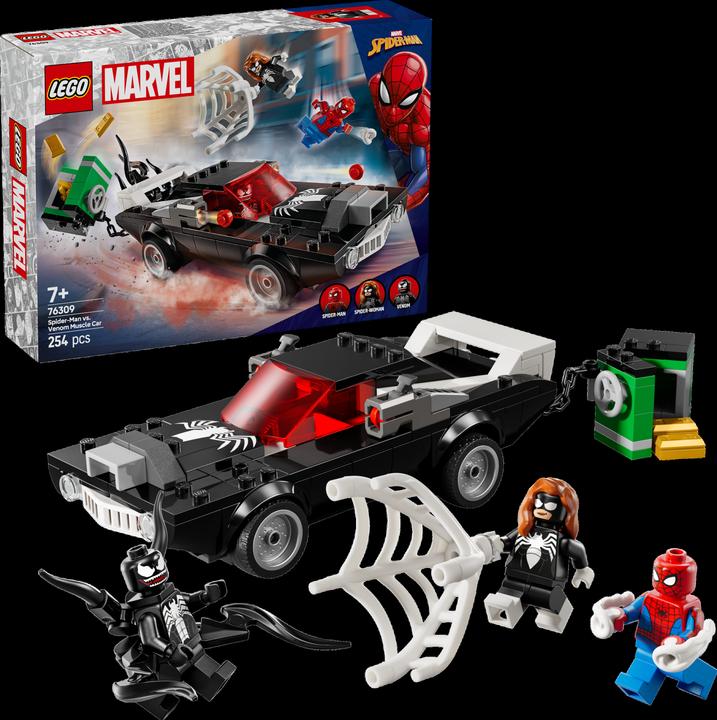Actual product image LEGO Spider-Man vs. Venom Muscle-Car (76309, LEGO Marvel)