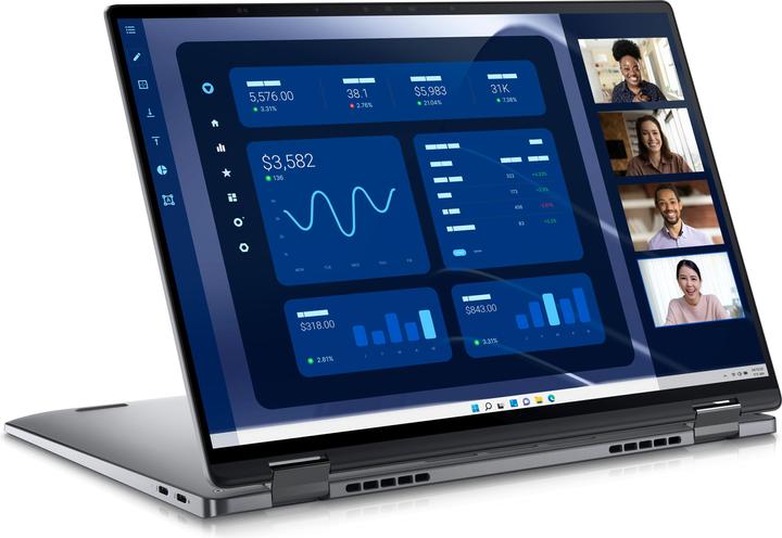 Produktbild Dell Latitude 9450 (14", Intel Core Ultra 7 165U, 32 GB, 1000 GB, DE)