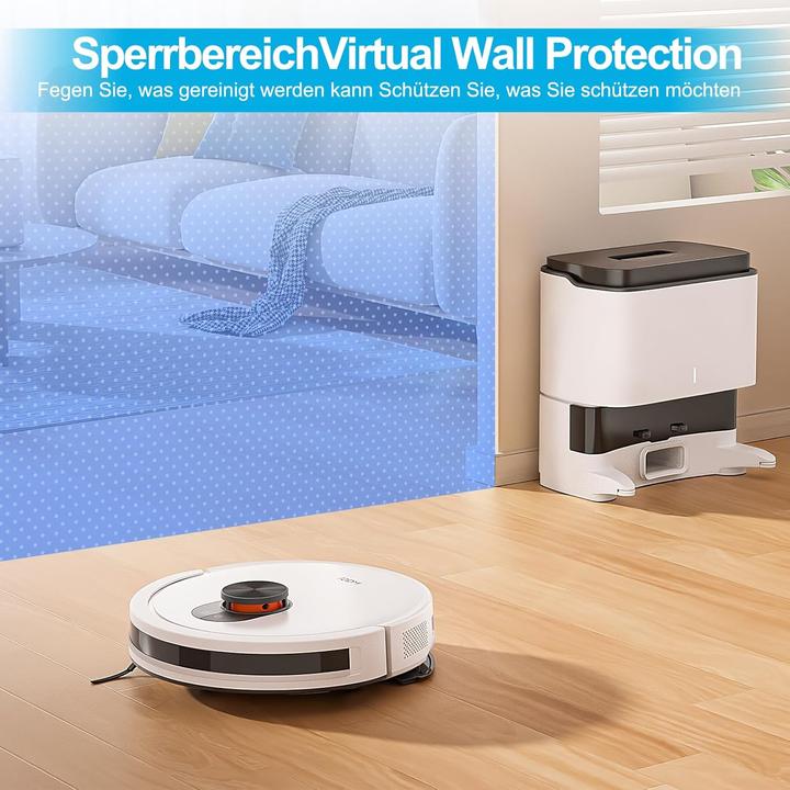 Productafbeelding Xiaomi Schoonmaakrobot met Roidmi EVE CC Station (wit) (Stofzuigrobot)