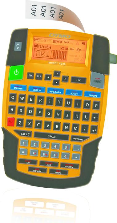 Produktbild Dymo Rhino 4200 Azerty 19mm PB1 FR/BE (180 dpi)