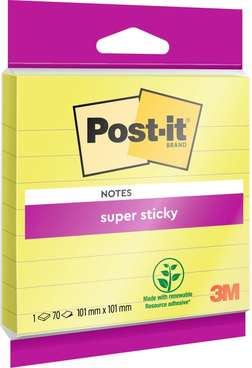 Immagine prodotto Post-it Note super adesive (100 x 100 mm)