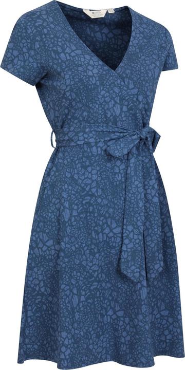 Actual product image Mountain Warehouse Womens/Ladies Santorini Spotted Jersey Wrap Dress (40 D)