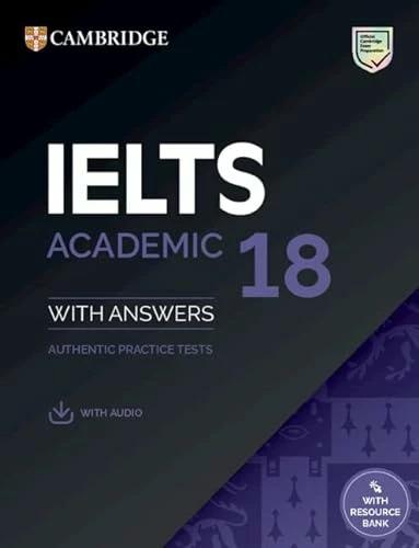 Produktbild IELTS 18 Academic Student's Book with Answers with Audio with Resource Bank (Englisch, Collectif, 2023)