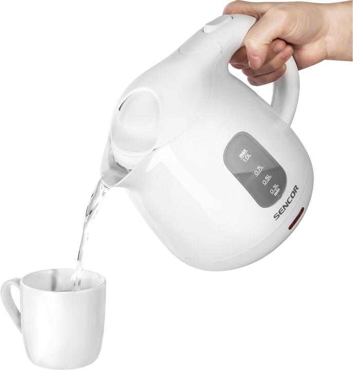 Image du produit Sencor SWK 1010WH Bouilloire électrique 1 L 1100 W Blanc (1 l)
