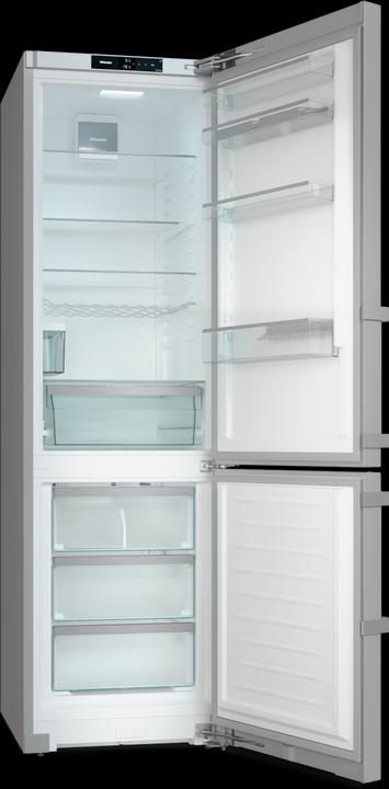 Produktbild Miele Kühl- / Gefrierkombination KFN 4799 CDE Edelstahl CleanSteel (371 l)