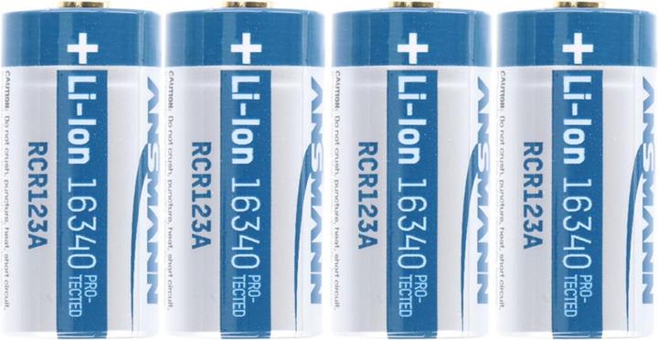 Image du produit Fenix 4 pièces pile CR123 A