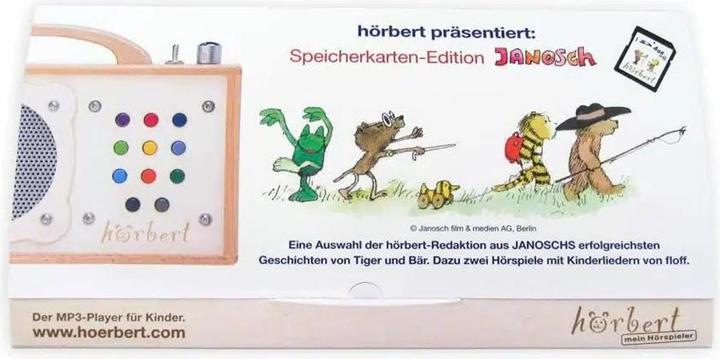 Actual product image Hörbert 4GB SDHC memory cards Janosch (4 GB, SDHC)