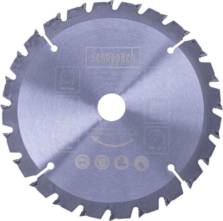 Scheppach HW circular saw blade Ø 160 mm