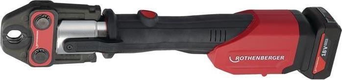 Image du produit Rothenberger Machine à sertir sur batterie ROMAX 4000 Basic Set AMP 32 - 34 kN 12 - 110 mm,4 + 2 Ah avec