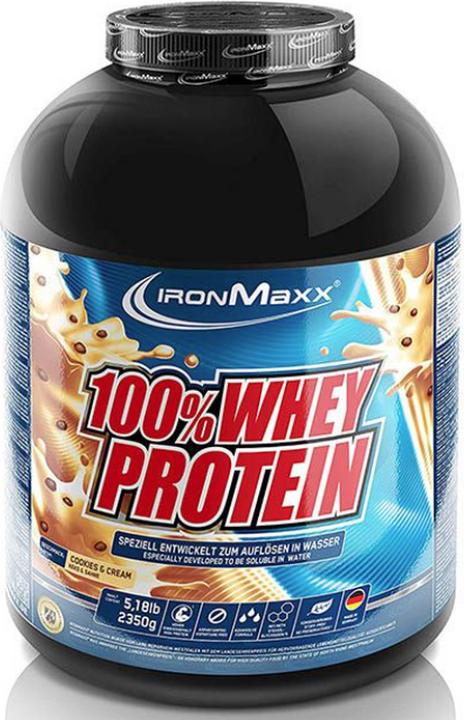 Produktbild IronMaxx 100% Whey Protein (Cookies and Cream, 1 Stk., 2350 g)