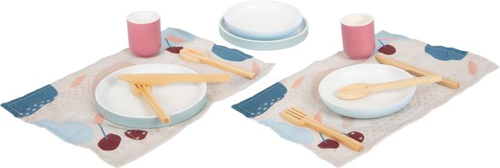 Actual product image small foot Tableware set "tasty
