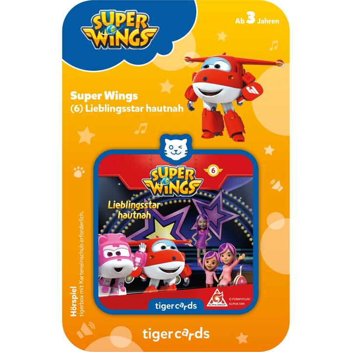 Actual product image Tigermedia tigercard - Super Wings - (6) Favourite star close up
