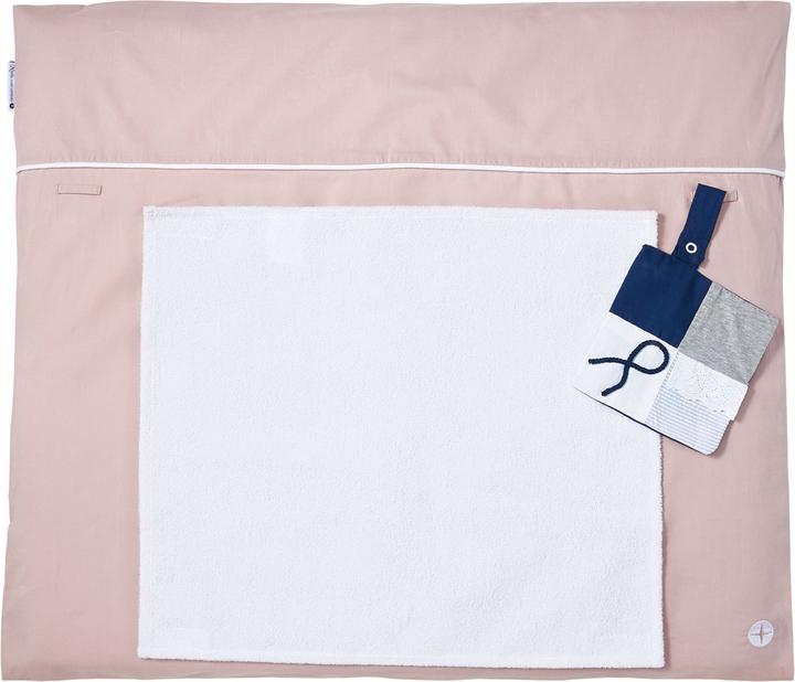 Actual product image nordic coast company Changing mat old pink (70 x 80 cm)