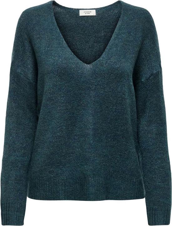 JdY V-Ausschnitt Strickpullover