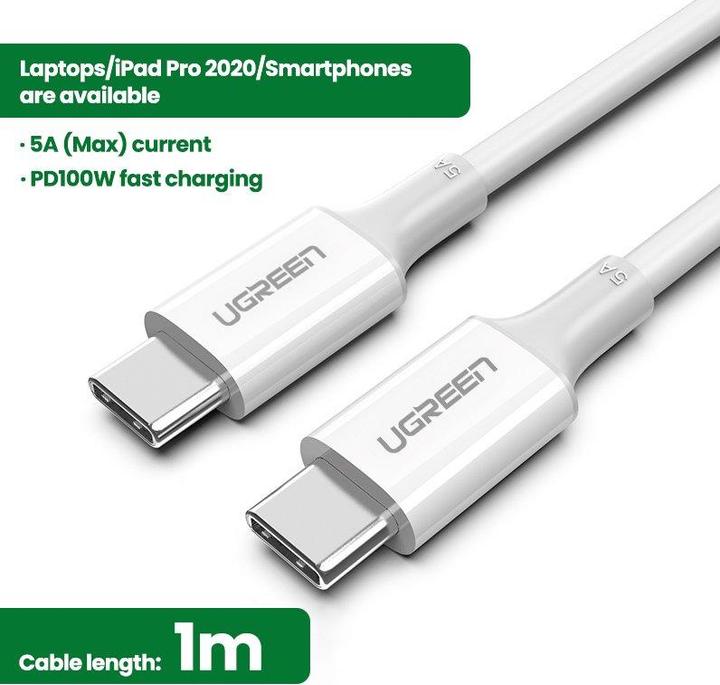 Immagine prodotto Ugreen USB C – USB C (1 m, USB 2.0)