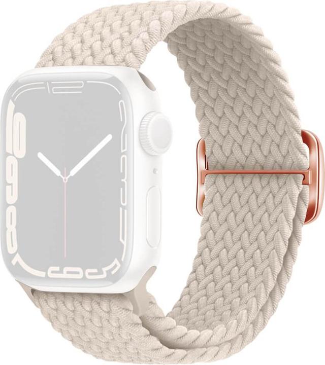 Produktbild Cover-Discount Apple Watch 42/41/40mm - Nylon Stoff Ersatzarmband geflochten (Nylon)