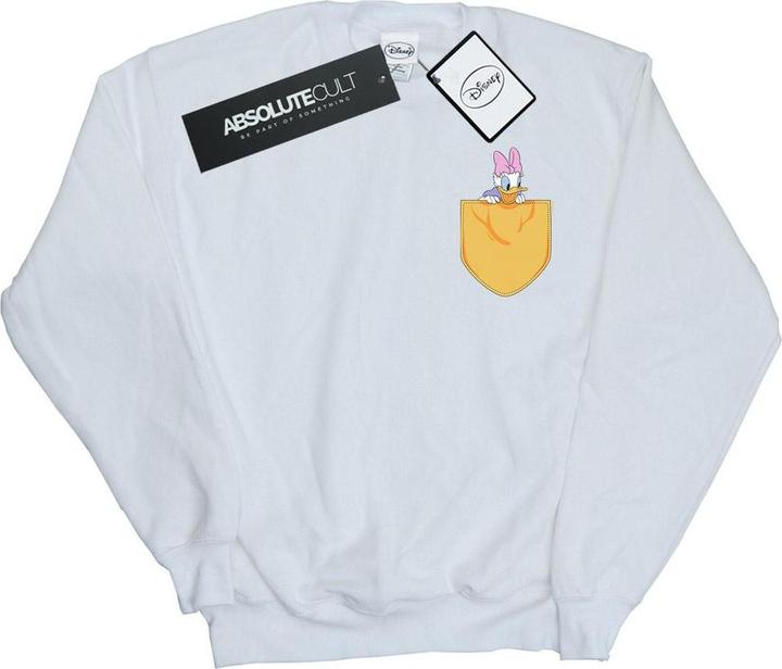 Actual product image Disney Boys Daisy Duck Faux Pocket Sweatshirt (116)