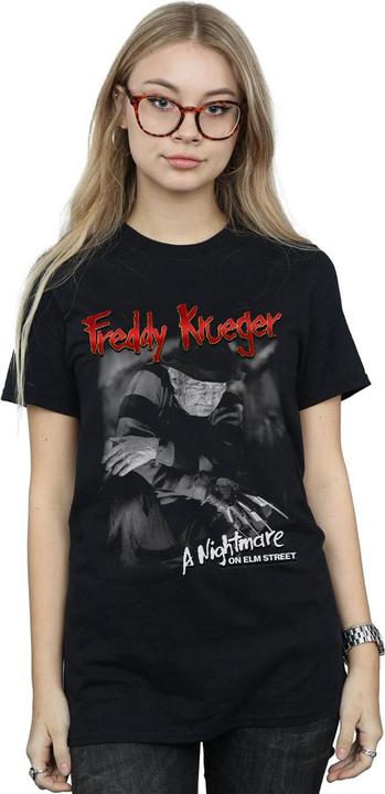Produktbild Absolute Cult Freddy Black And White Photo TShirt (5XL)