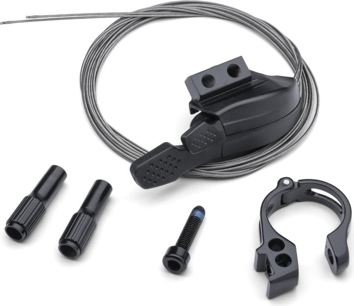 Actual product image Fox Dual Remote Lever, 2POS, Fork and Shock, 22.2mm, from 2022, black
