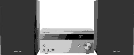 Actual product image Grundig CMS 4000 BT DAB+ (Bluetooth, CD player, 1x 50 W)