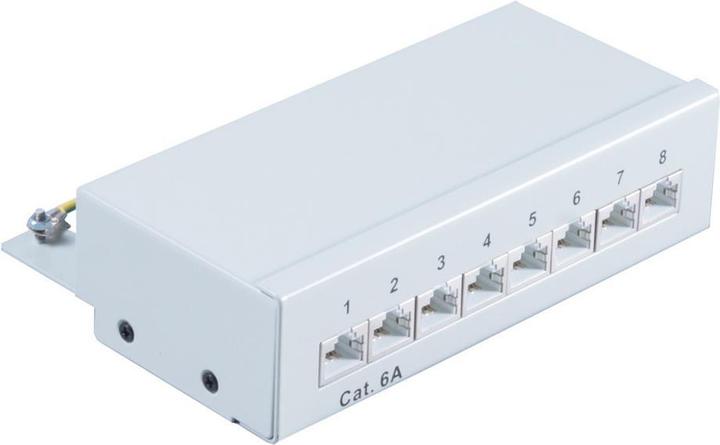 Shiverpeaks SHVP BS75075 Panneau de brassage 8 ports Cat.6a 1U
