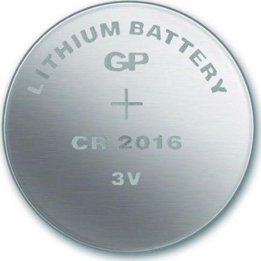 Actual product image GP Batteries Lithium Cell (5 pcs., CR2016, 90 mAh)