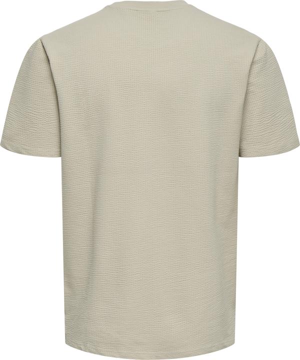 Produktbild Only & Sons Onskian Life Reg Seersucker Ss Tee (M)