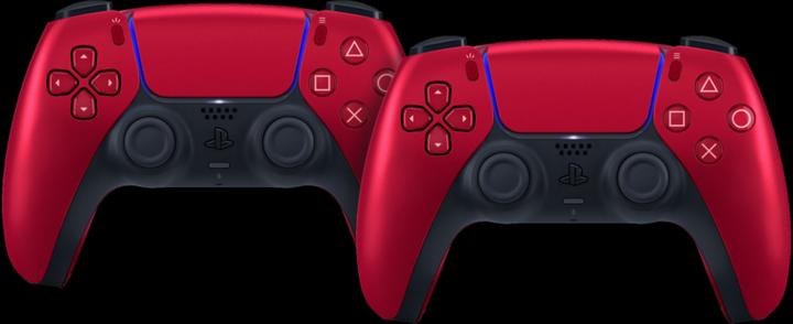 Actual product image Sony Playstation 5 DualSense Draadloze Controller Volcanic Red Duo Pack (PS5)