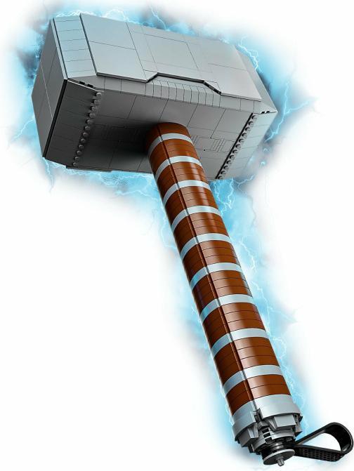 Image du produit LEGO Le marteau de Thor (76209, LEGO difficiles à trouver, LEGO Marvel)