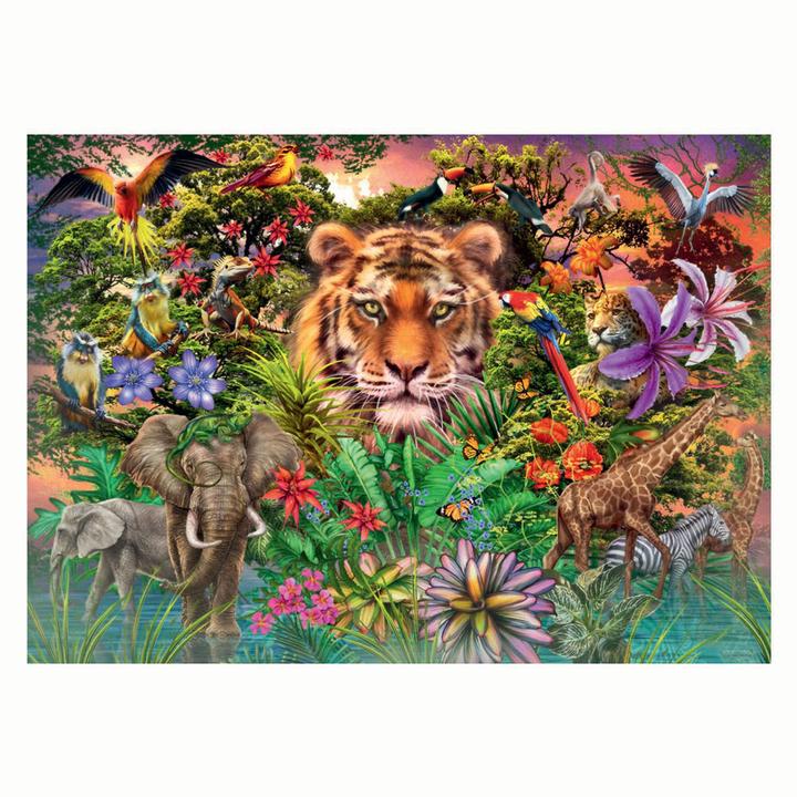Produktbild Ravensburger Puzzle 1000 Tiger im Garten (1000 Teile)