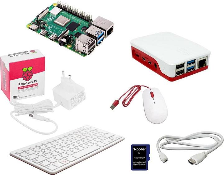 Image du produit Raspberry Pi Kit de démarrage pour ordinateur monocarte 1 pc