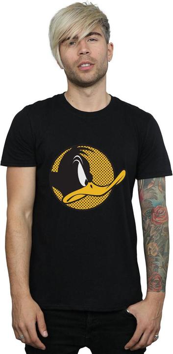 Actual product image Looney Tunes Mens Daffy Duck Dotted Profile T-Shirt (M)