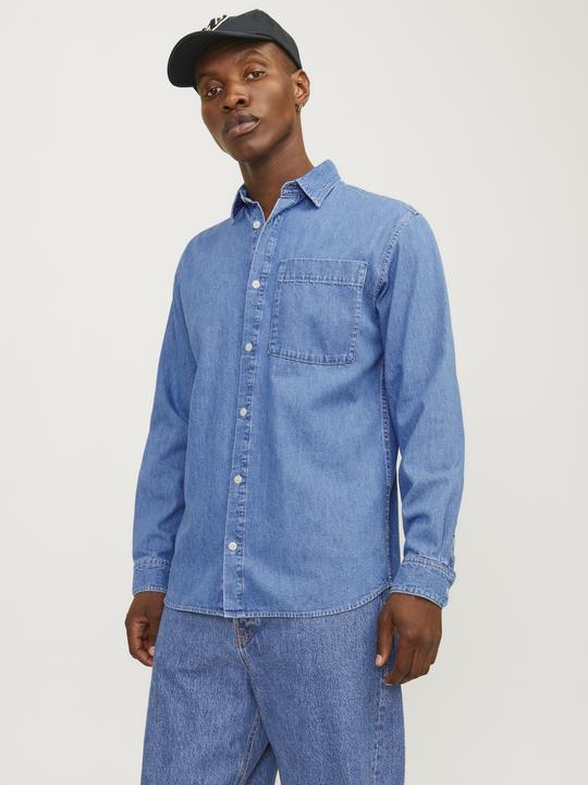 Produktbild Jack & Jones Comfort Fit Jeanshemd Jeanshemd (S)