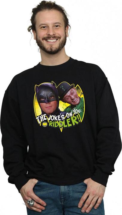 Immagine prodotto Felpa uomo Batman Serie TV The Riddler Joke in cotone (M)