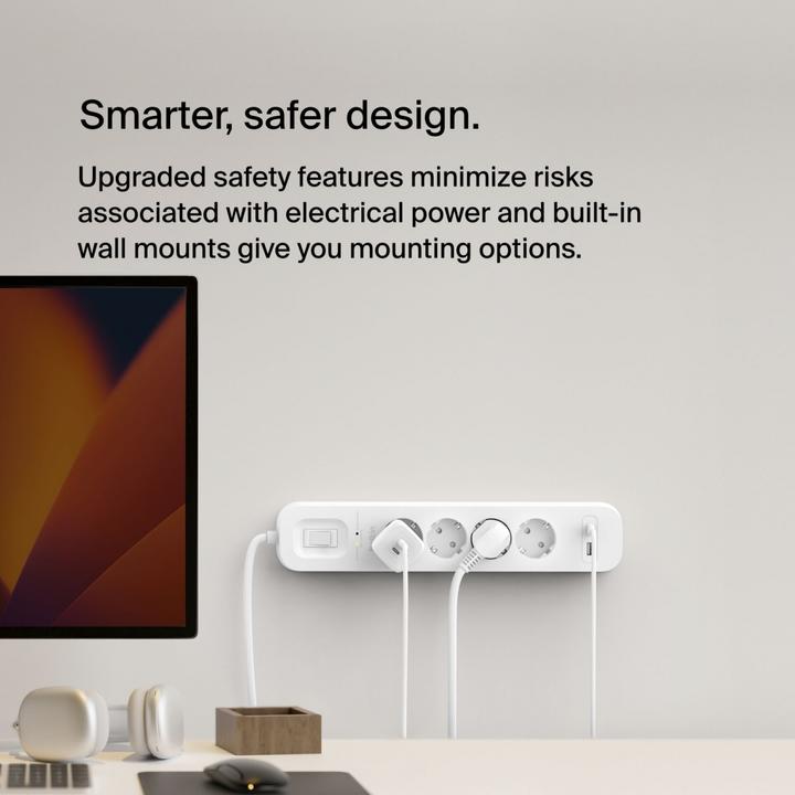 Produktbild Belkin Surgemaster Überspannungsschutz (4 x, 2 m)