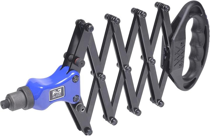 Produktbild SW-Stahl 42900L Scherennietzange für 2,4 bis 6,4 mm I Scheren Nietzange mit 5 auswechselbaren Mundst