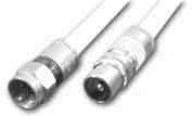 Produktbild Televes Anschlusskabel 5m FS-KS2050 >90dB F-Stecker/IEC-Stecker (120 dB, Antennenkabel)