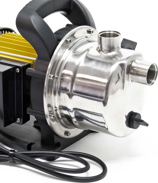 Produktbild Wiltec Gartenpumpe 2800l/h 600W Wasserpumpe Pumpe 3.5 bar Teich Regenwasserpumpe (Gartenpumpe)