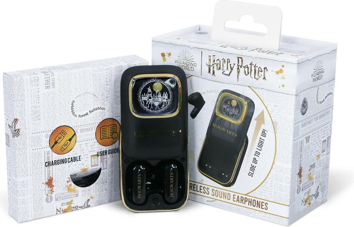 Actual product image OTL Harry Potter Hogwarts Slide TWS earphones