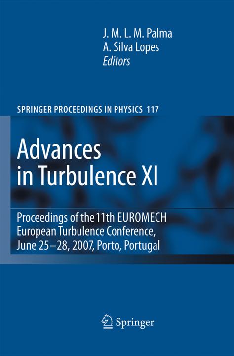 Produktbild Advances in Turbulence XI (J. M. L. M. Palma, A. Silva Lopes, 2014)