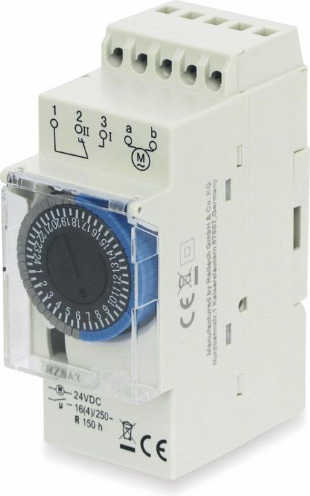 Actual product image Reltech Timer RZSA3, 24 V-, DIN rail, analogue