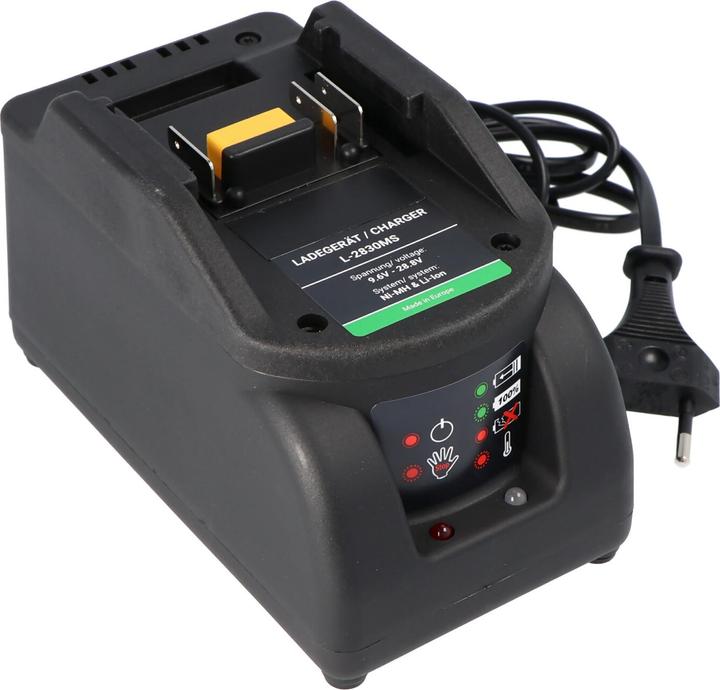 Actual product image AccuCell Ladegerät L2830 für Makita BL1430, BL1830 9,6 - 24 Volt Akkus (24 V)