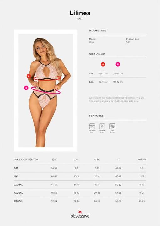 Immagine prodotto Obsessive Set S/M (S/M)