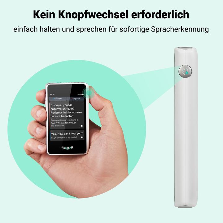 Actual product image Timekettle Fluentalk T1 Mini Handheld Translator (1 GB)