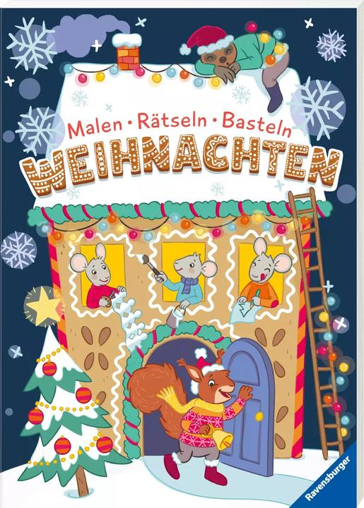 Actual product image Ravensburger Painting - Riddles - Handicrafts: Christmas